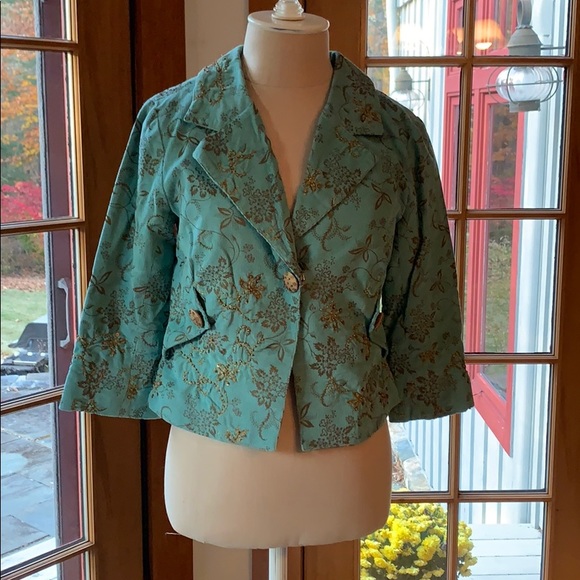 Yoana Baraschi Embellished Cord Cropped Jacket, 4 - Picture 10 of 13